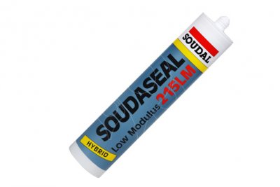 Nízkomodulový polymerový tmel Soudal SOUDASEAL 215LM 600 ml betonově šedý