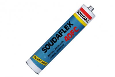 Polyuretanový tmel Soudal SOUDAFLEX 40FC 600 ml světle šedý