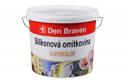 Silikonová omítkovina Den Braven drásaná zrno 2 mm 1. barevná skupina (Nxx0 - Nxx3)