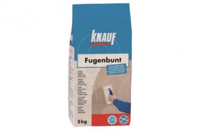 Spárovací hmota s dekorativním efektem Knauf Fugenbunt 5 kg Rot - červená