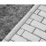Betonový obrubník Ferobet záhonový hranatý se zámkem 50 - 20 pískový 2